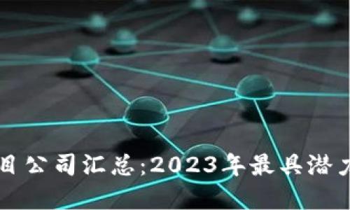 区块链重点项目公司汇总：2023年最具潜力的区块链企业